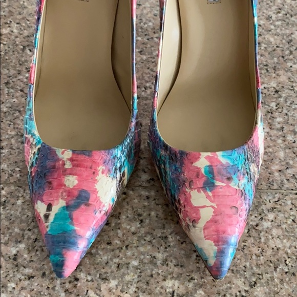 Multicolored Charles David heels - Picture 3 of 14